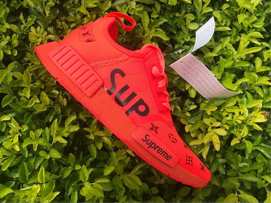 Super Max Supreme x LV x Adidas NMD R1 Red Boost--010